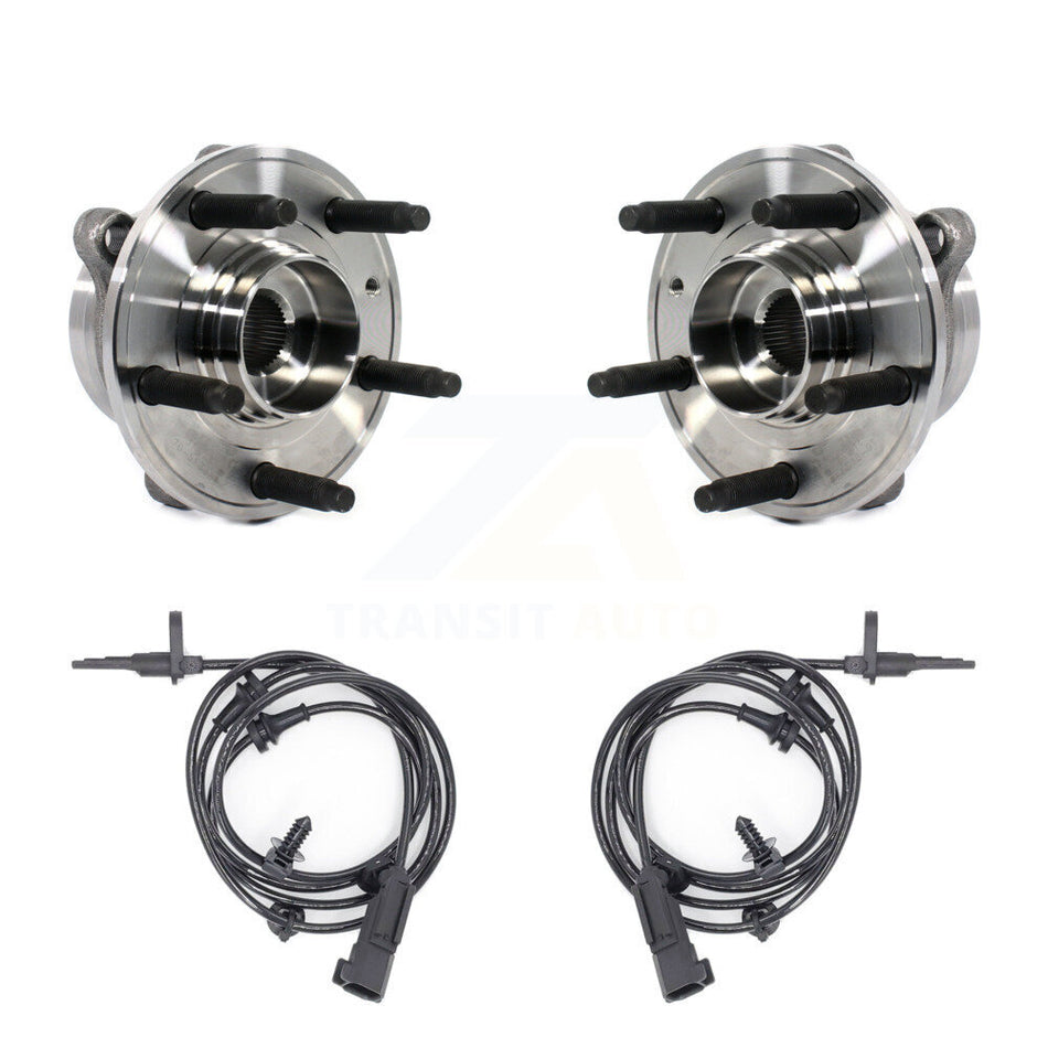 Front Wheel Hub Bearing And ABS Sensor Kit For Ford Police Interceptor Sedan K7S-101960