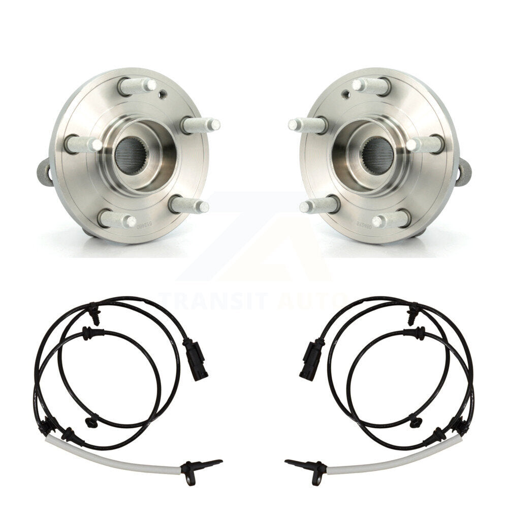 Front Wheel Hub Bearing & ABS Sensor Kit For Ford Police Interceptor Utility with Harness K7S-101961