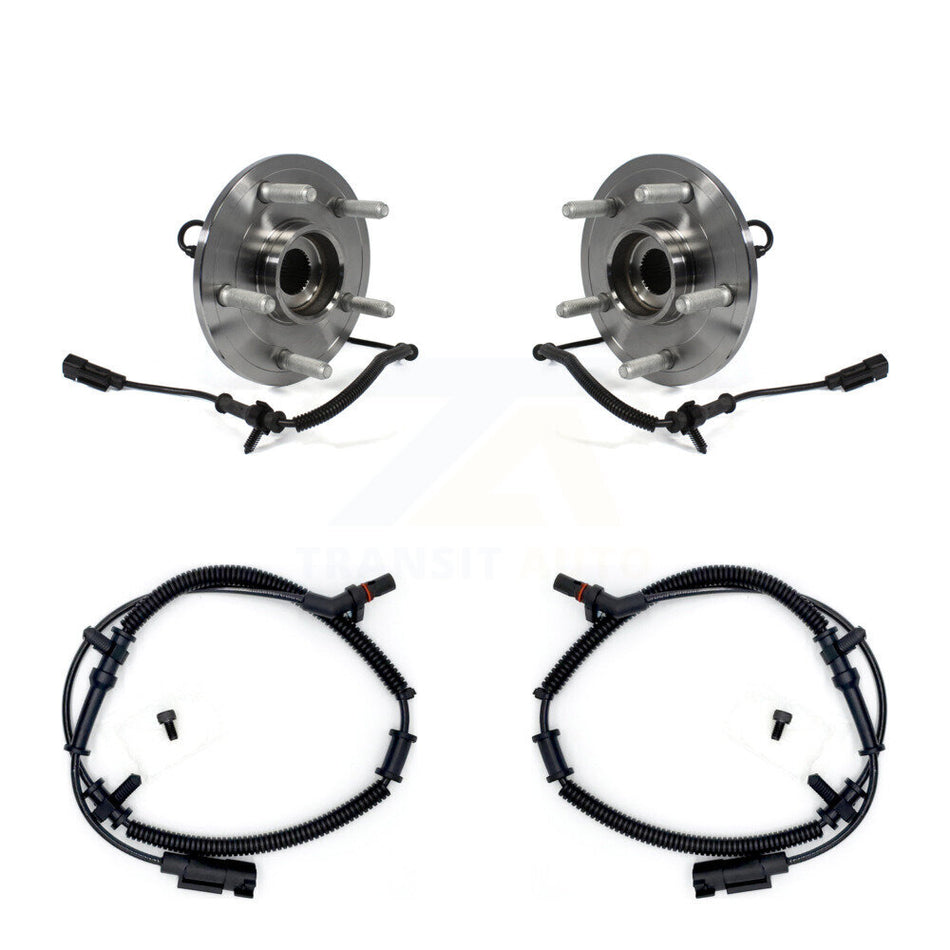 Front Wheel Hub Bearing And Extra ABS Sensor Kit For Ram 1500 Classic 4WD K7S-101964