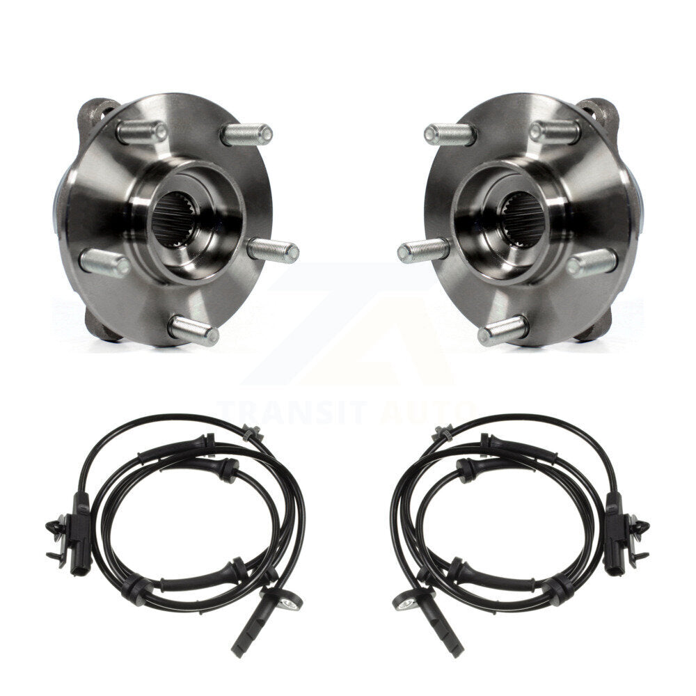 Front Wheel Hub Bearing And ABS Sensor Kit For INFINITI QX50 EX35 EX37 M37 Q70 Q70L M56 K7S-101982
