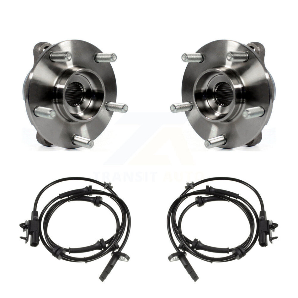 Front Wheel Hub Bearing And ABS Sensor Kit For INFINITI QX50 EX35 EX37 M37 Q70 Q70L M56 K7S-101982