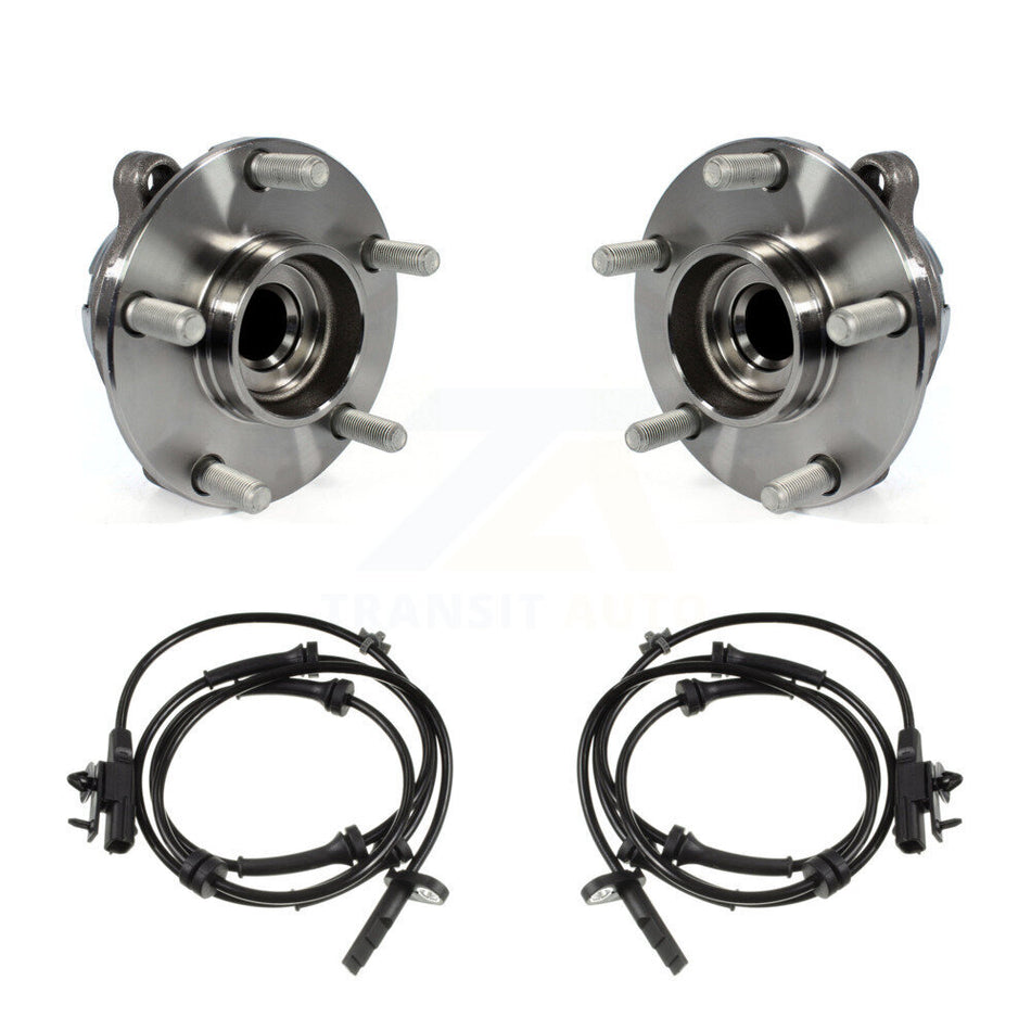 Front Wheel Hub Bearing And ABS Sensor Kit For INFINITI QX50 EX35 EX37 K7S-101983