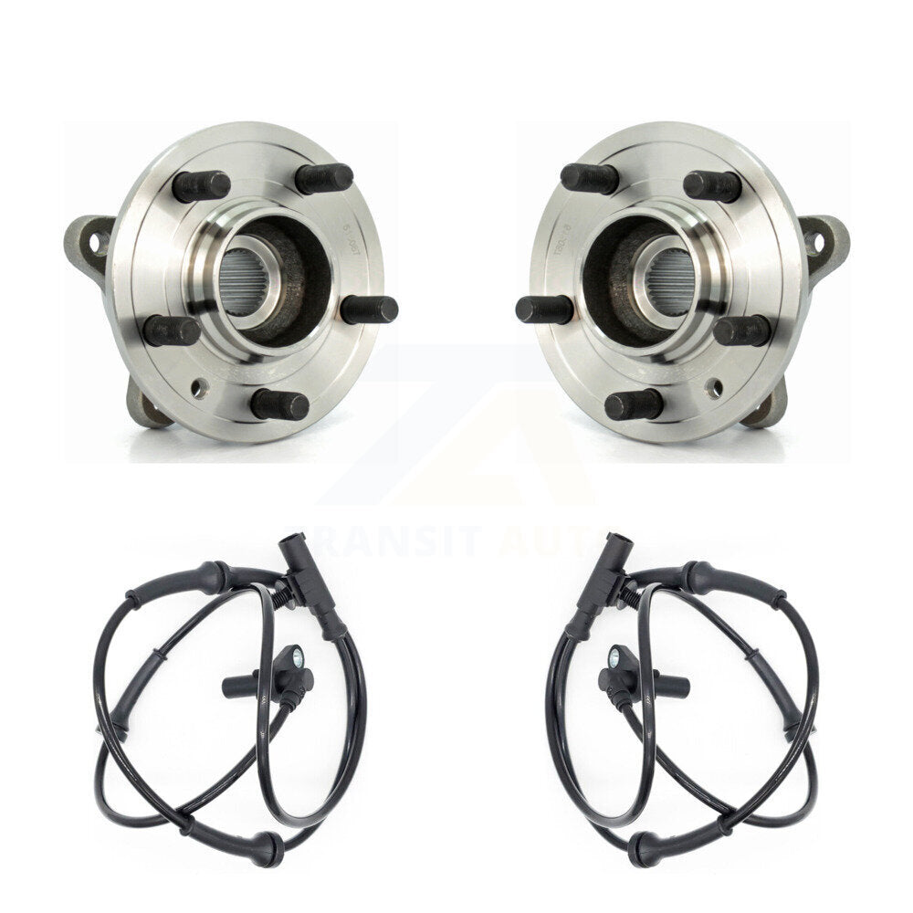 Front Wheel Hub Bearing And ABS Sensor Kit For Land Rover LR4 with Harness K7S-101984