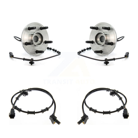 Front Wheel Hub Bearing And Extra ABS Sensor Kit For Dodge Ram 1500 with Harness K7S-101994