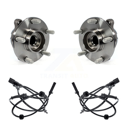 Front Wheel Hub Bearing And ABS Sensor Kit For INFINITI Q50 Q60 Nissan Z K7S-101998