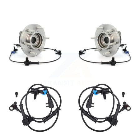 Front Wheel Hub Bearing And Extra ABS Sensor Kit For Hummer H3 with Harness K7S-101999