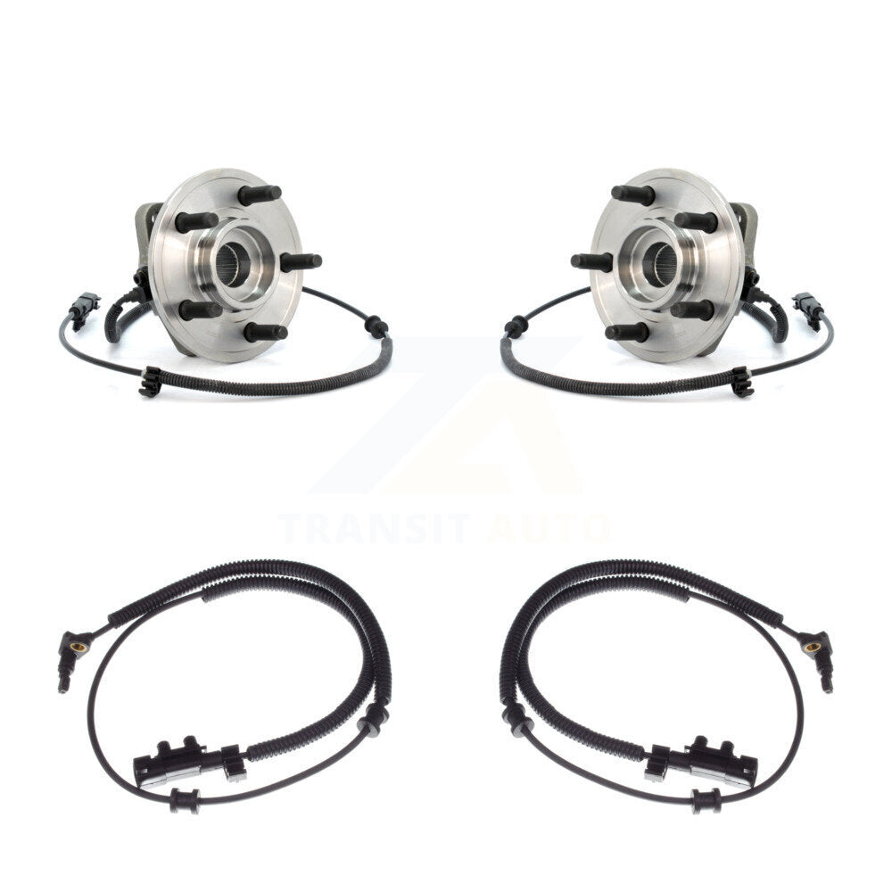 Front Wheel Hub Bearing & Extra ABS Sensor Kit For Jeep Liberty Dodge Nitro with Harness K7S-102017