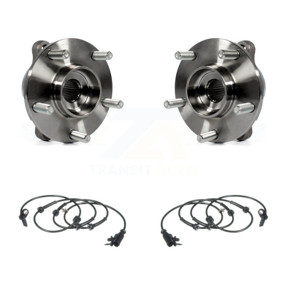 Front Wheel Hub Bearing And ABS Sensor Kit For INFINITI FX35 QX70 FX50 FX37 K7S-102018