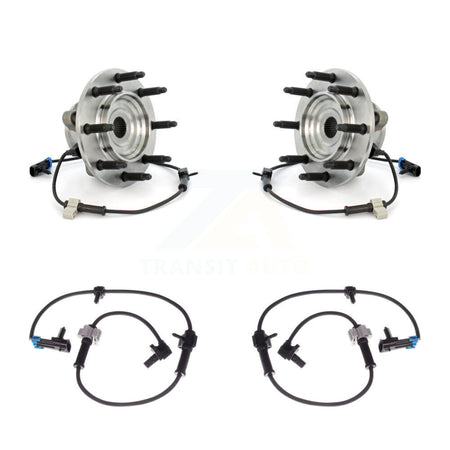 Front Wheel Hub Bearing & Extra Sensor Kit For Chevrolet Silverado 1500 With 8 Lug Wheels K7S-102021