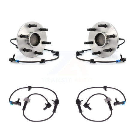 Front Wheel Hub Bearing And Extra ABS Sensor Kit For Chevrolet Silverado 1500 GMC Sierra K7S-102022