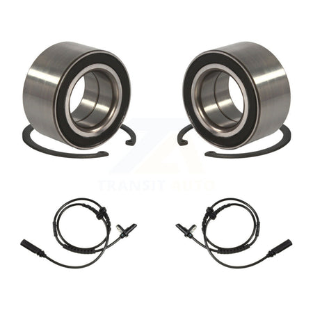 Front Wheel Bearing Sensor Kit For BMW 550i GT xDrive 4.4L with 4-Wheel ABS Harness K7S-102031
