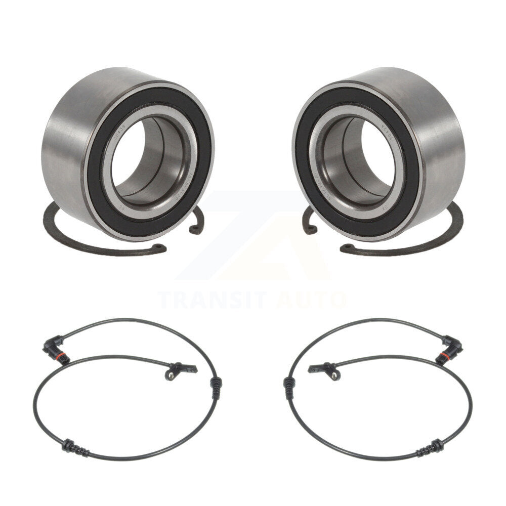 Front Wheel Bearing And ABS Sensor Kit For 2010-2011 Mercedes-Benz C250 with Harness K7S-102040