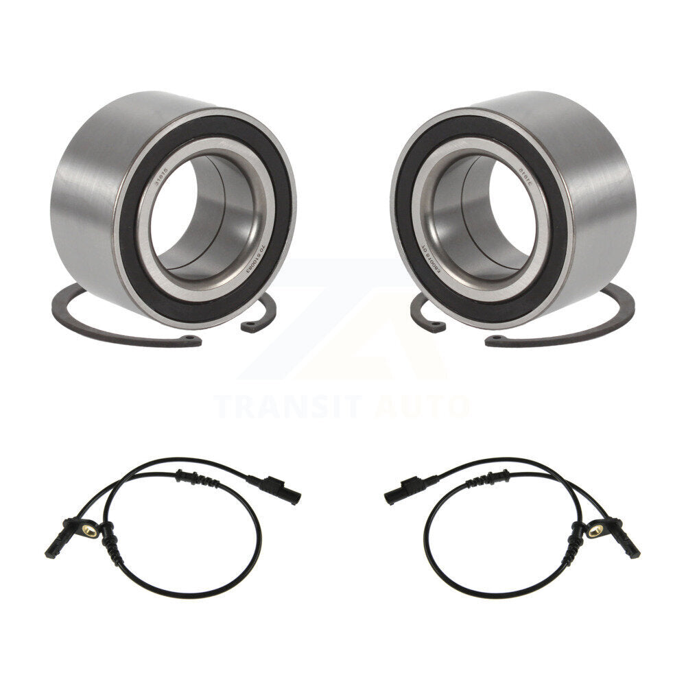 Front Wheel Bearing And ABS Sensor Kit For Mercedes-Benz E350 E320 E500 E550 with Harness K7S-102051