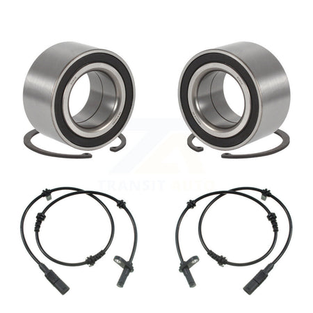 Front Wheel Bearing & Sensor Kit For Mercedes-Benz E350 E320 E500 E550 E280 with Harness K7S-102052