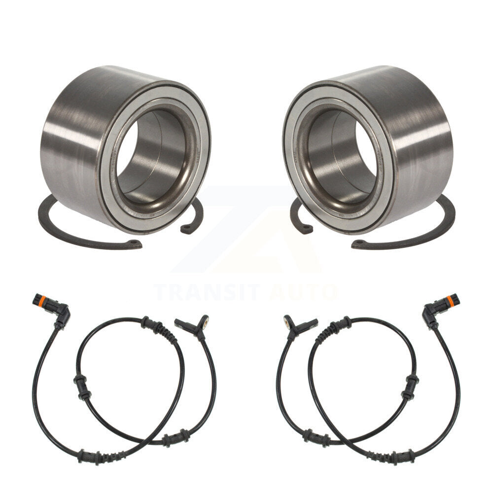Front Wheel Bearing And ABS Sensor Kit For 2007 Mercedes-Benz R63 AMG with Harness K7S-102060