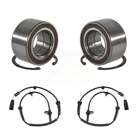 Front Wheel Bearing & Sensor Kit For 2011-2014 Mazda 2 1.5L with 4-Wheel ABS Harness K7S-102062