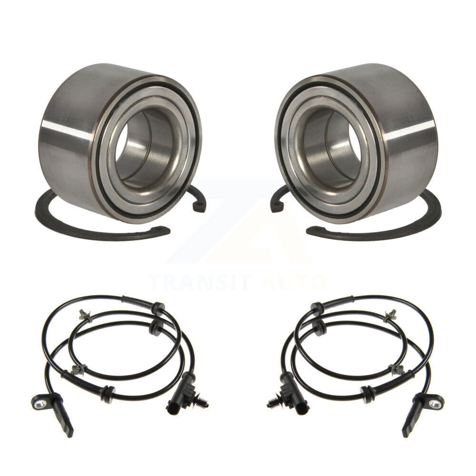 Front Wheel Bearing & Sensor Kit For Nissan Versa 1.8L 1.6L with 4-Wheel ABS Harness K7S-102078