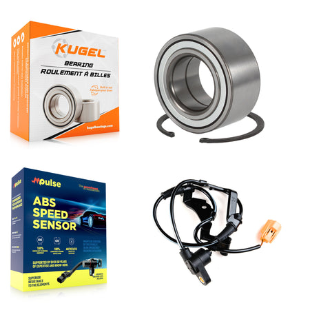 Front Wheel Bearing ABS Sensor Kit For 2004-2005 Honda Civic Built in Japan with Harness K7S-102096