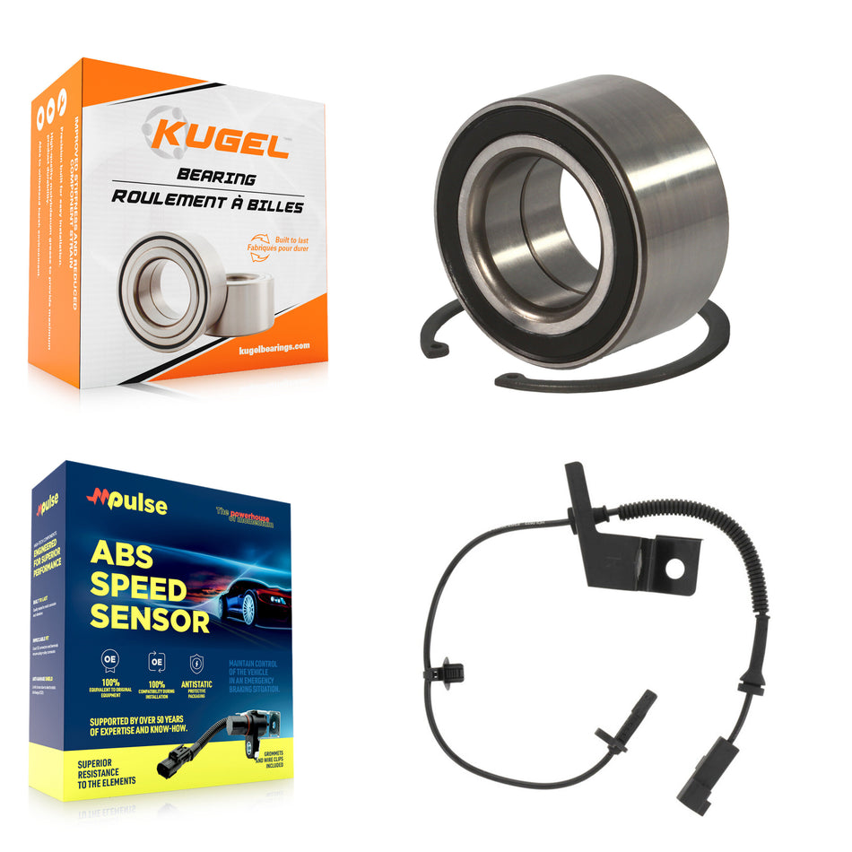 Front Wheel Bearing And ABS Sensor Kit For 2015 Ford Edge 3.5L/2.0L/2.7L with 4-Wheel K7S-102109