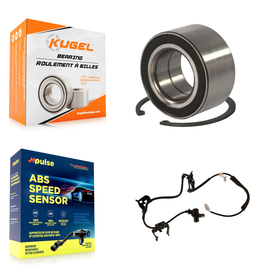 Front Wheel Bearing And ABS Sensor Kit For Toyota Sienna with Harness K7S-102112