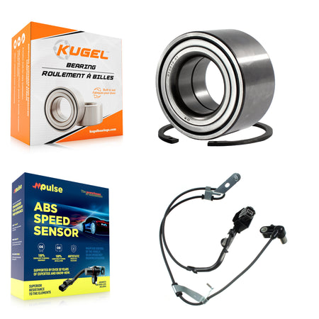Front Wheel Bearing And ABS Sensor Kit For Mazda 6 with Harness K7S-102116