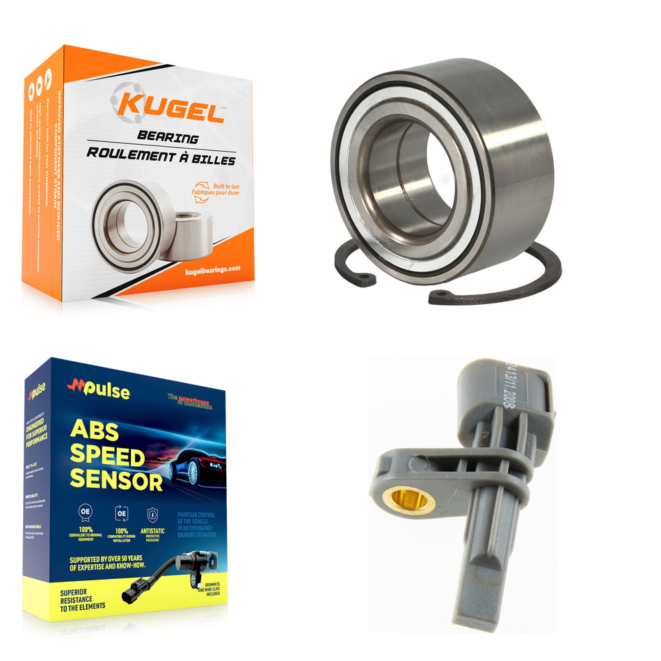 Front Wheel Bearing And ABS Sensor Kit For Porsche Cayenne Volkswagen Touareg Audi Q7 K7S-102122