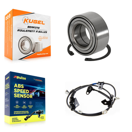 Front Wheel Bearing And ABS Sensor Kit For Hyundai Tiburon 2.7L with 4-Wheel K7S-102131