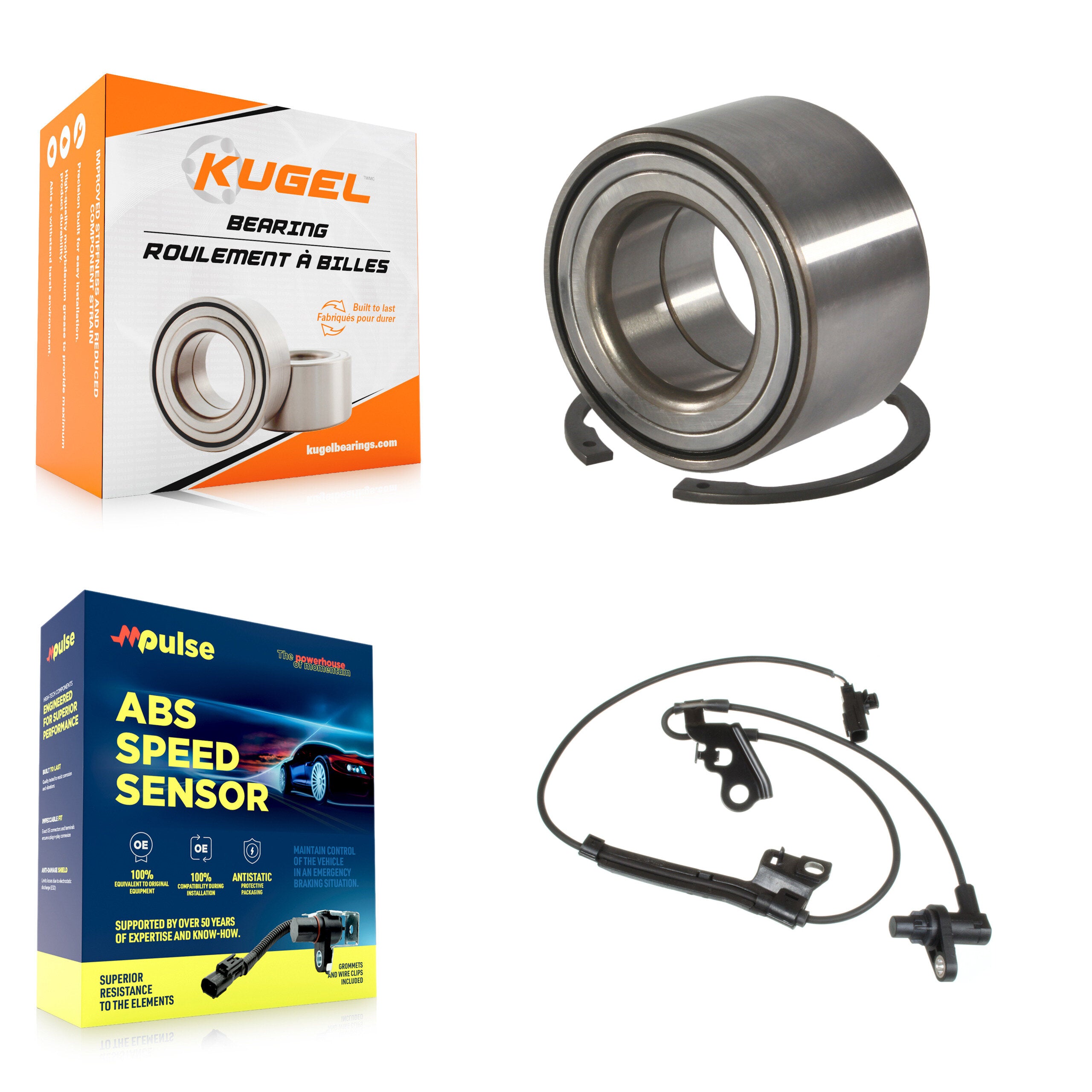 Front Wheel Bearing And ABS Sensor Kit For Toyota Corolla K7S-102134