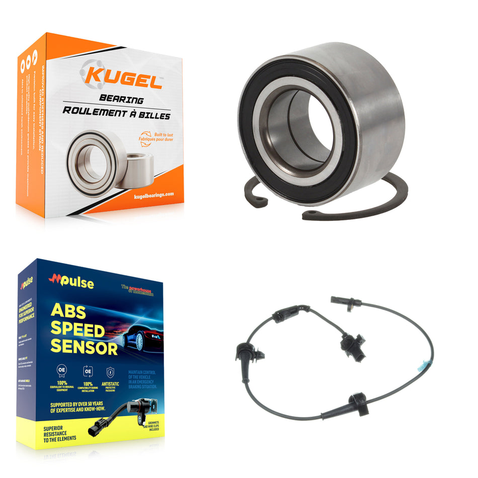 Front Wheel Bearing And ABS Sensor Kit For Honda Civic Acura ILX K7S-102145