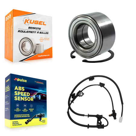 Front Wheel Bearing And ABS Sensor Kit For Hyundai Veloster 1.6L with 4-Wheel K7S-102173
