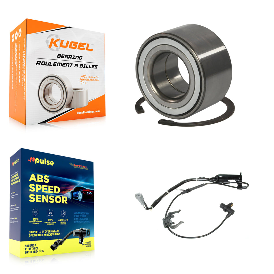 Front Wheel Bearing And ABS Sensor Kit For Toyota Camry Solara Avalon Lexus ES300 K7S-102185