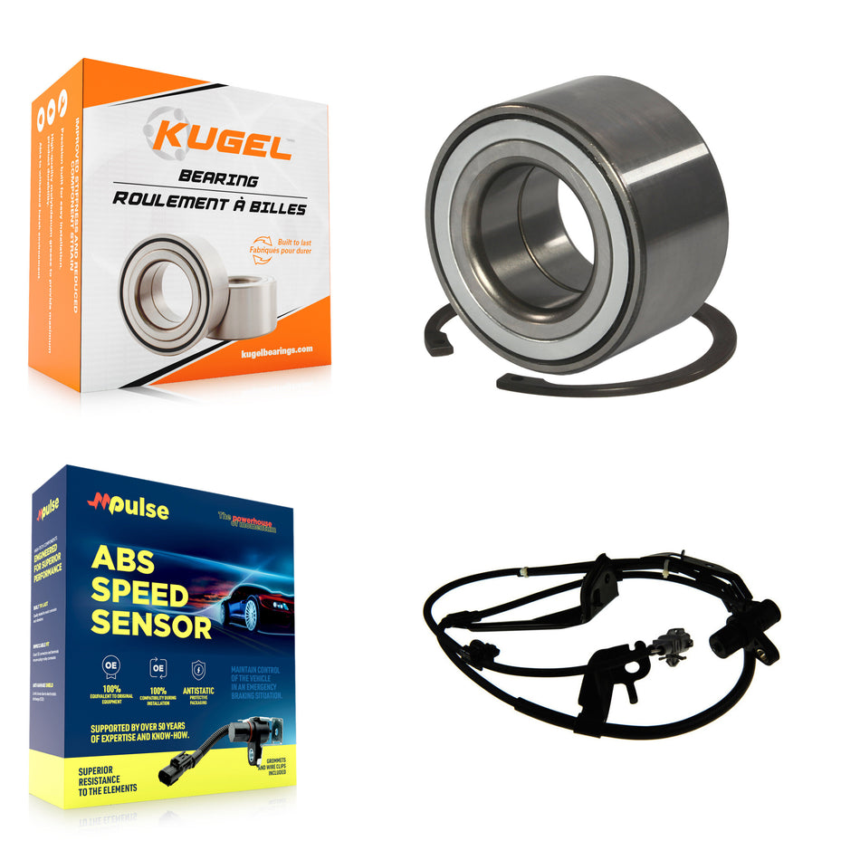 Front Wheel Bearing And ABS Sensor Kit For Toyota RAV4 with Harness K7S-102186