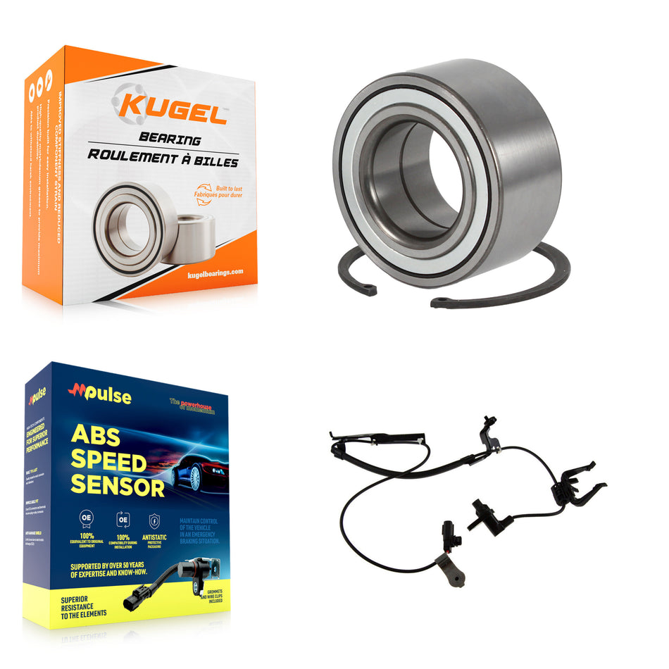 Front Wheel Bearing And ABS Sensor Kit For Toyota Highlander with Harness K7S-102197