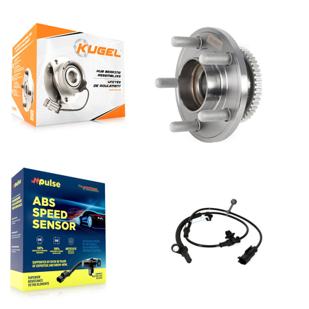 Front Wheel Hub Bearing And ABS Sensor Kit For Ford Mustang K7S-102231