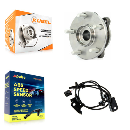 Front Wheel Hub Bearing And ABS Sensor Kit For Toyota RAV4 with Harness K7S-102288