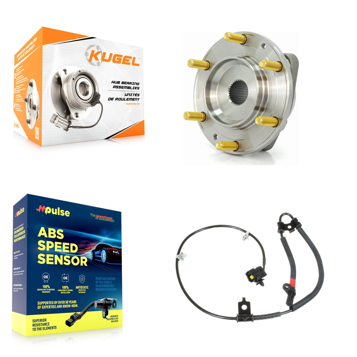 Front Wheel Hub Bearing And ABS Sensor Kit For Kia Sedona Hyundai Entourage K7S-102293
