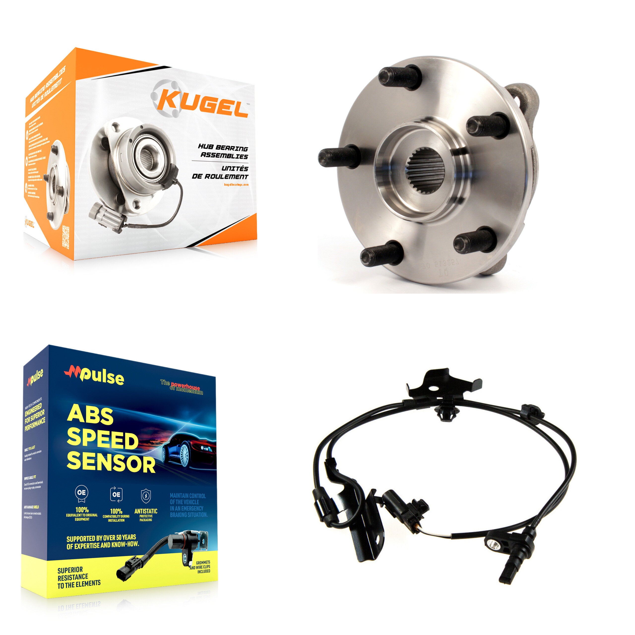 Front Wheel Hub Bearing Sensor Kit For Toyota Prius V Scion Corolla iM tC xB Lexus HS250h K7S-102302