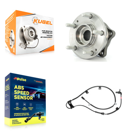 Front Wheel Hub Bearing And ABS Sensor Kit For Hyundai Santa Fe Sport Kia Sorento XL K7S-102309