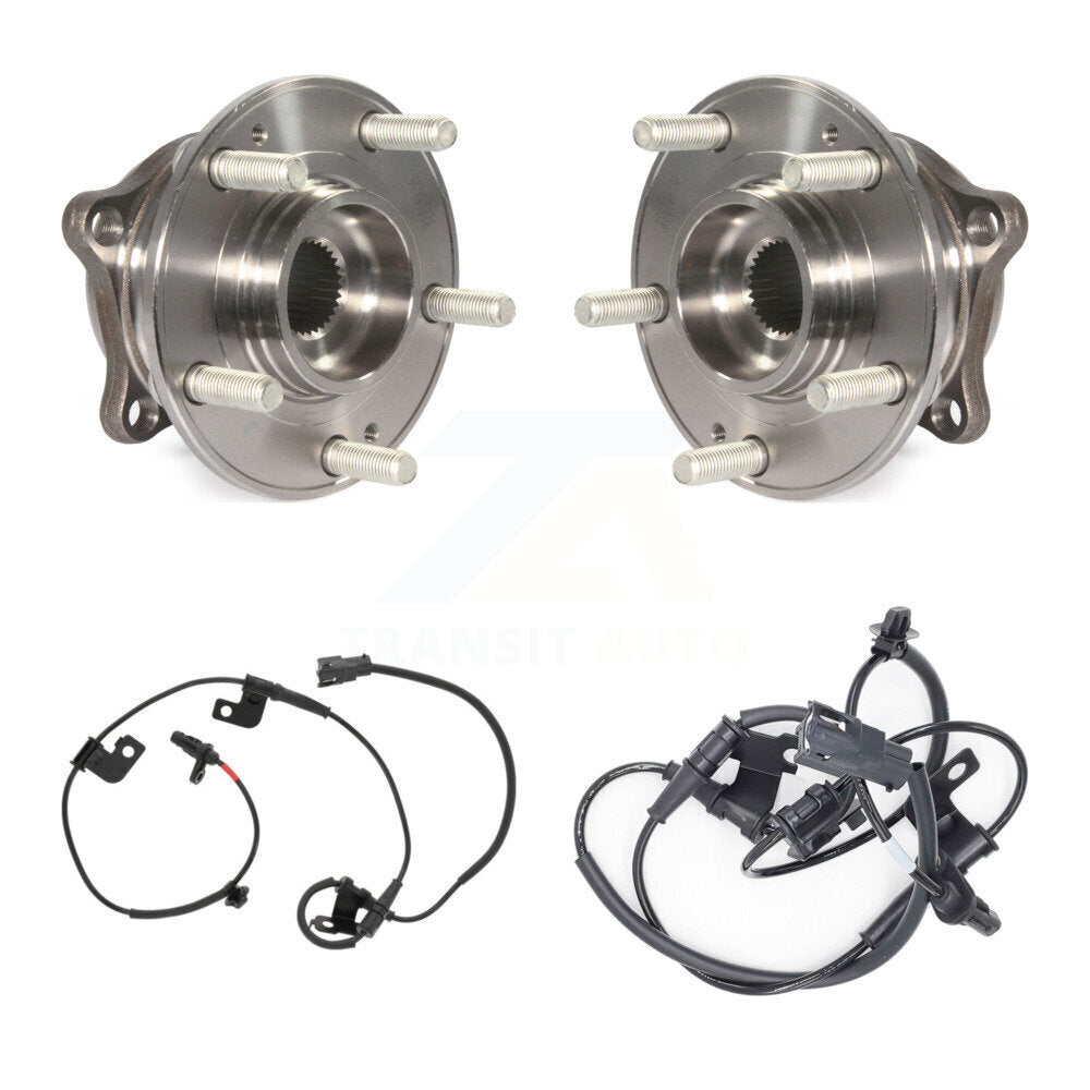 Front Wheel Hub Bearing And ABS Sensor Kit For 2015 Hyundai Sonata 2.4L with 4-Wheel K7S-102322