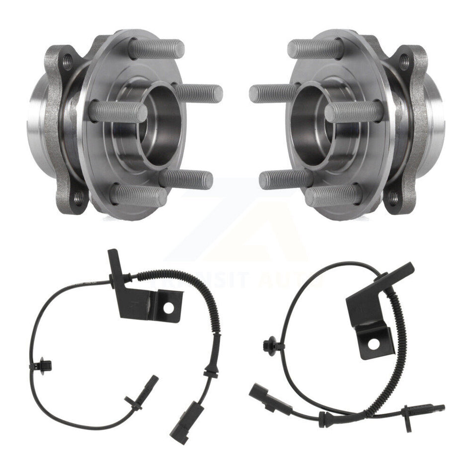 Front Wheel Hub Bearing And ABS Sensor Kit For Ford Edge Lincoln Nautilus MKX Continental K7S-102335