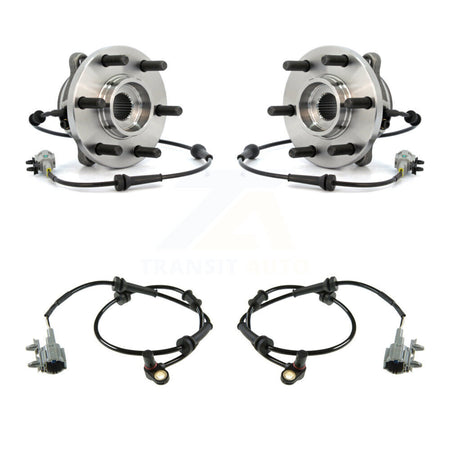 Front Wheel Hub Bearing Extra ABS Sensor Kit For Suzuki Equator 4WD with 4.0L 4-Wheel K7S-102345