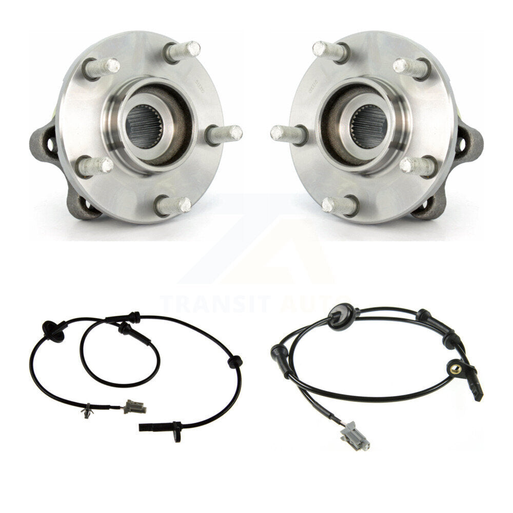 Front Wheel Hub Bearing & ABS Sensor Kit For 2006-2009 Nissan Quest 3.5L with 4-Wheel K7S-102348