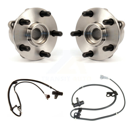 Front Wheel Hub Bearing & Sensor Kit For Toyota Prius 1.5L with 4-Wheel ABS Harness K7S-102349