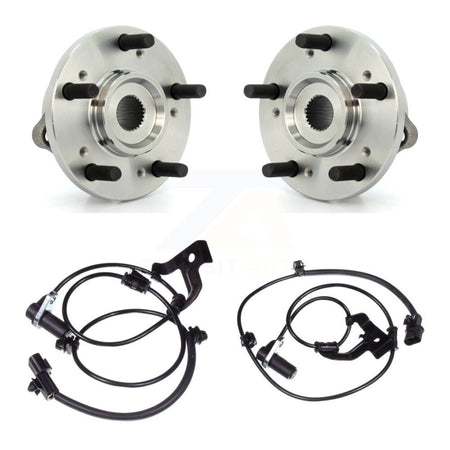 Front Wheel Hub Bearing And ABS Sensor Kit For Mitsubishi Endeavor 3.8L with 4-Wheel K7S-102369