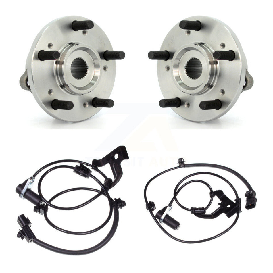 Front Wheel Hub Bearing And ABS Sensor Kit For Mitsubishi Endeavor 3.8L with 4-Wheel K7S-102369