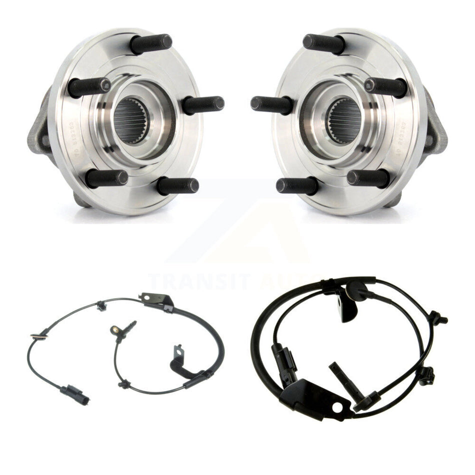 Front Wheel Hub Bearing & Sensor Kit For Chrysler 200 Dodge Avenger Sebring with Harness K7S-102377