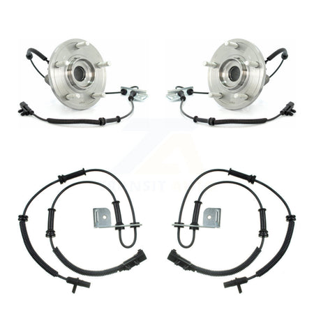 Front Wheel Hub Bearing And Extra ABS Sensor Kit For Chrysler Town & Country with Harness K7S-102381