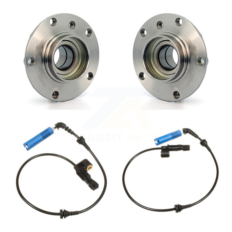 Front Wheel Hub Bearing And ABS Sensor Kit For 2005 BMW 320i 2.2L with 4-Wheel K7S-102383