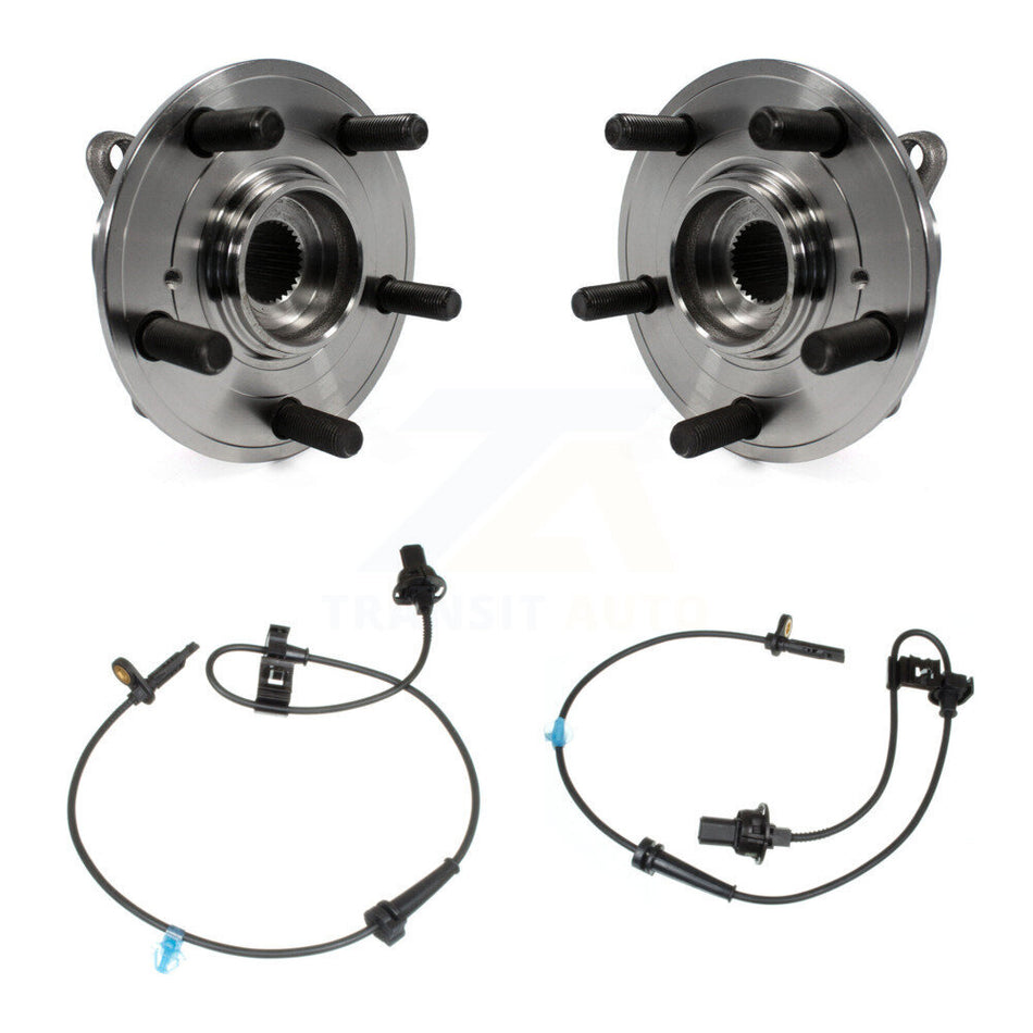 Front Wheel Hub Bearing & Sensor Kit For Honda Odyssey 3.5L with 4-Wheel ABS Harness K7S-102392