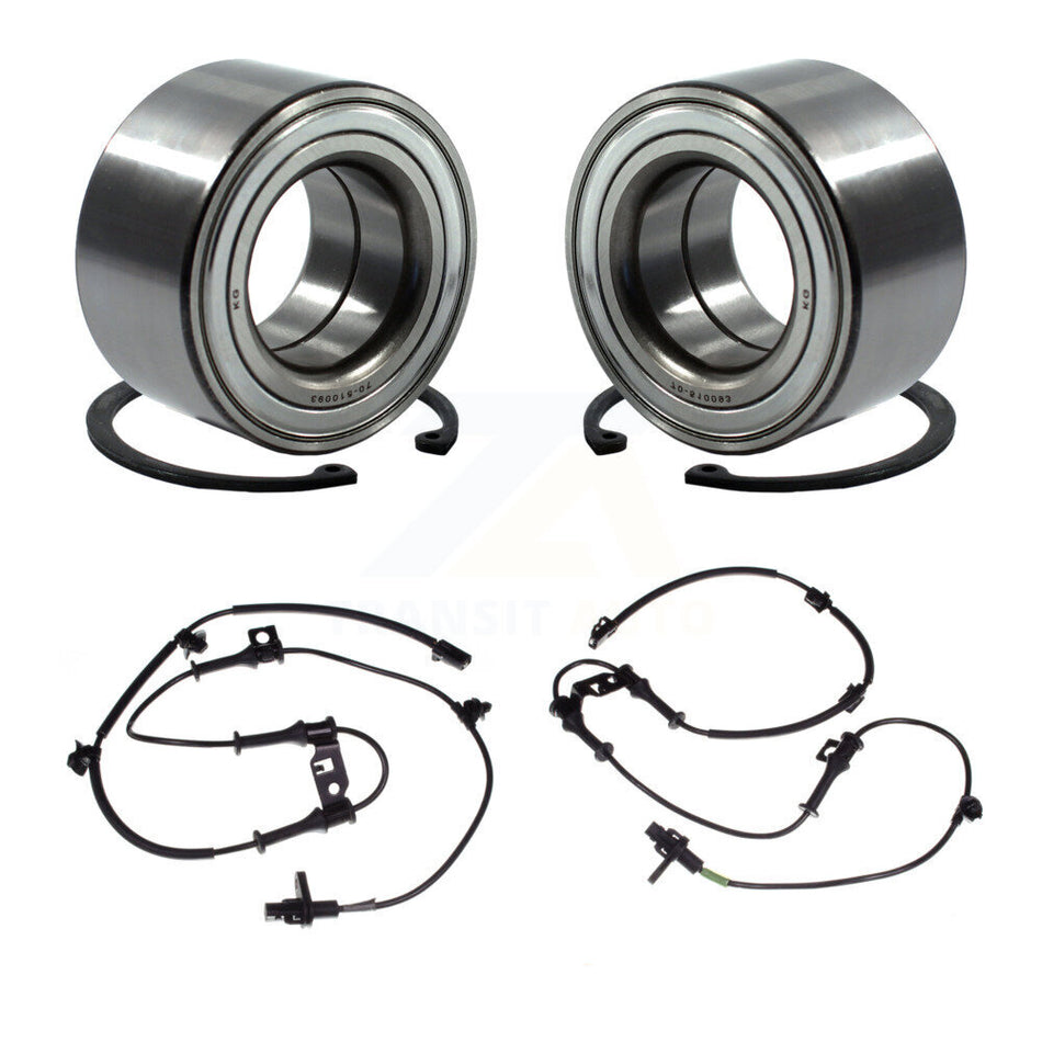 Front Wheel Bearing ABS Sensor Kit For 2011 Hyundai Elantra From 04 08 with Harness K7S-102426